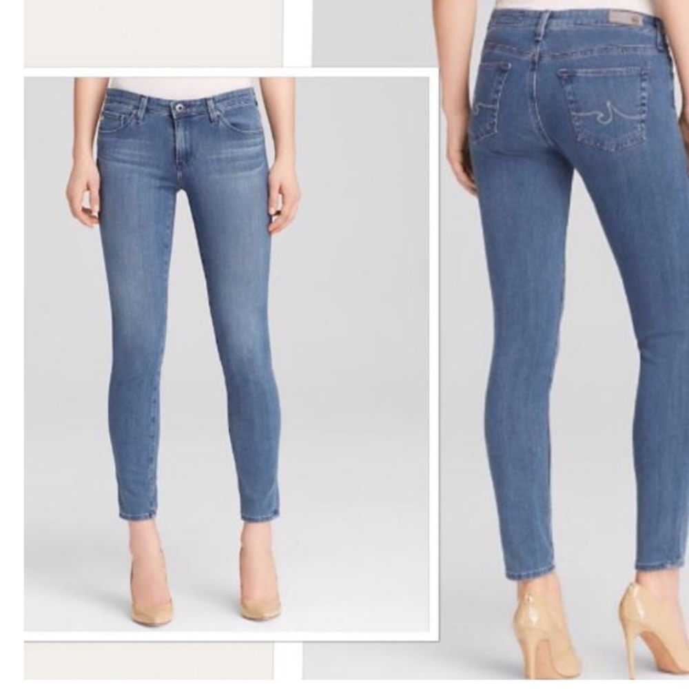 AG the supper skinny ankle 360 contouring